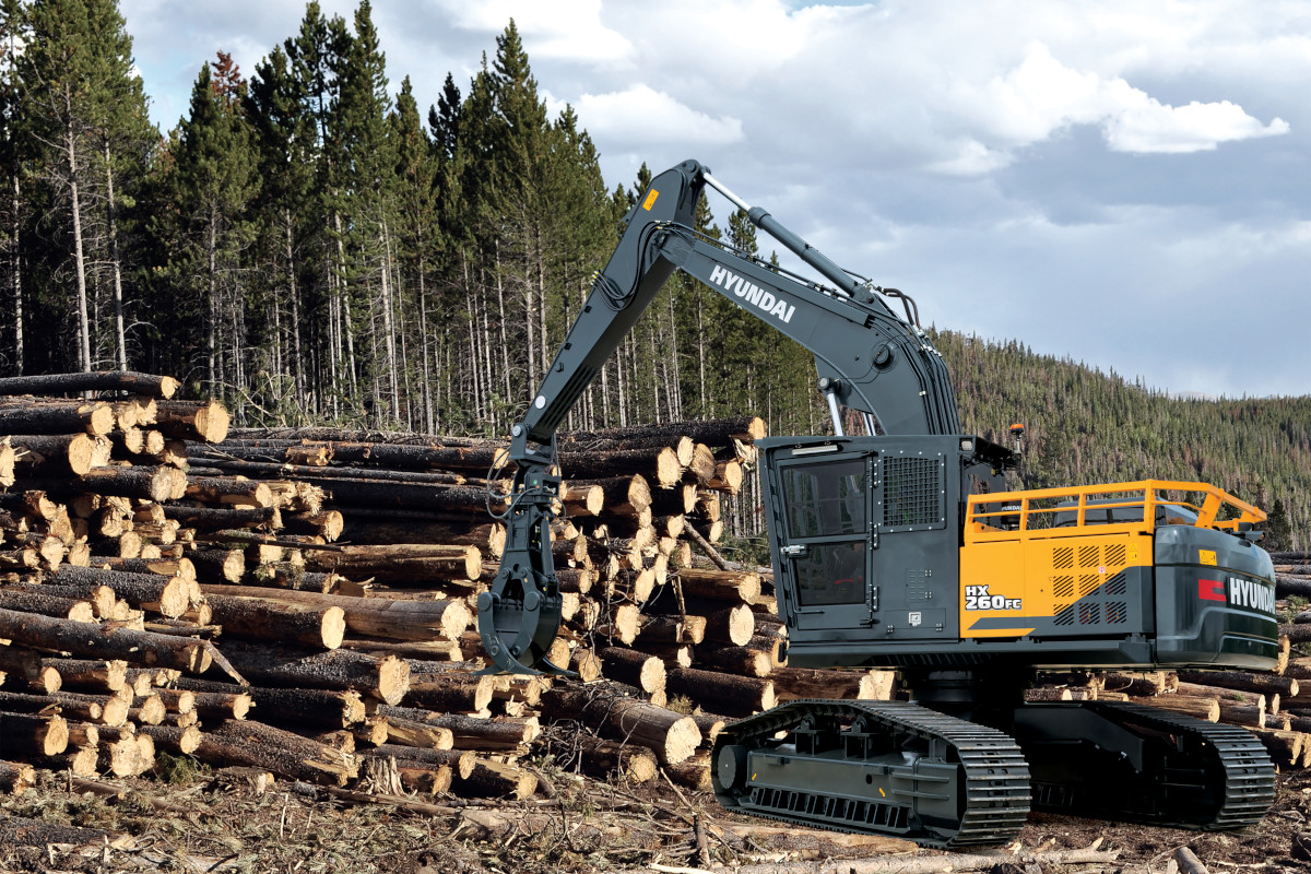 Экскаватор Hyundai HX260FC Hyundai