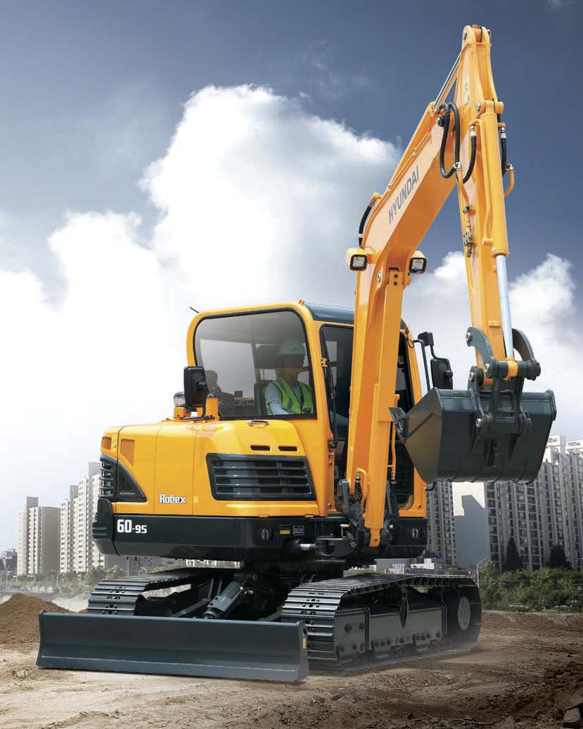Гусеничный экскаватор Hyundai R60-9S Hyundai
