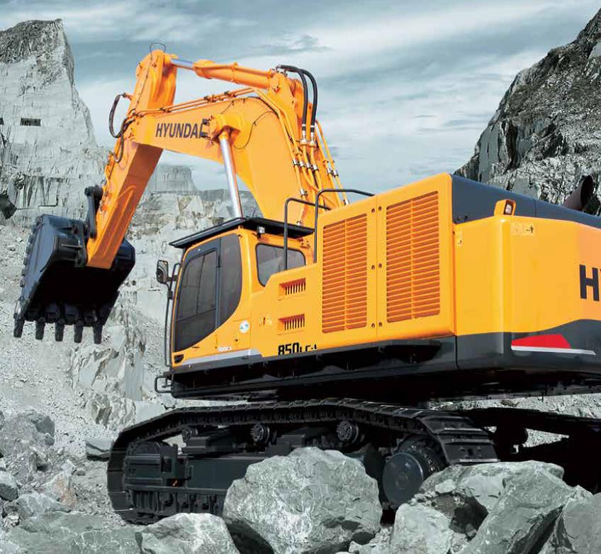 Гусеничный экскаватор Hyundai R850LC-9 Hyundai
