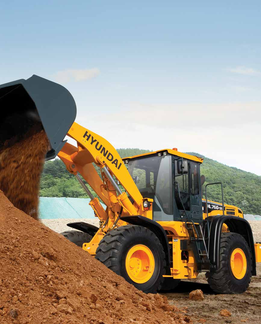 Фронтальный погрузчик Hyundai HL760-9S Hyundai