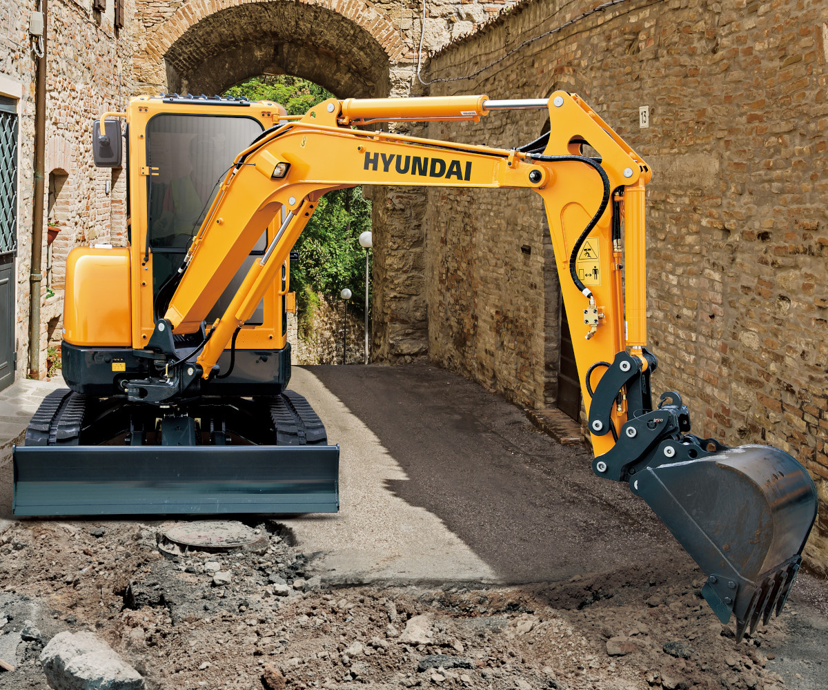 Гусеничный экскаватор Hyundai R35Z-9A Hyundai