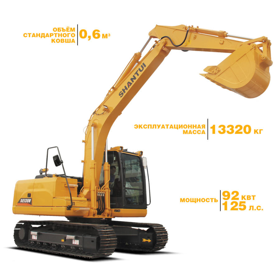 Экскаватор гусеничный SE135W