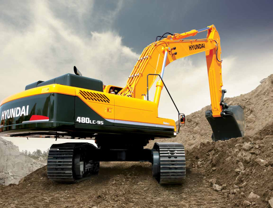 Гусеничный экскаватор Hyundai R480LC-9S Hyundai