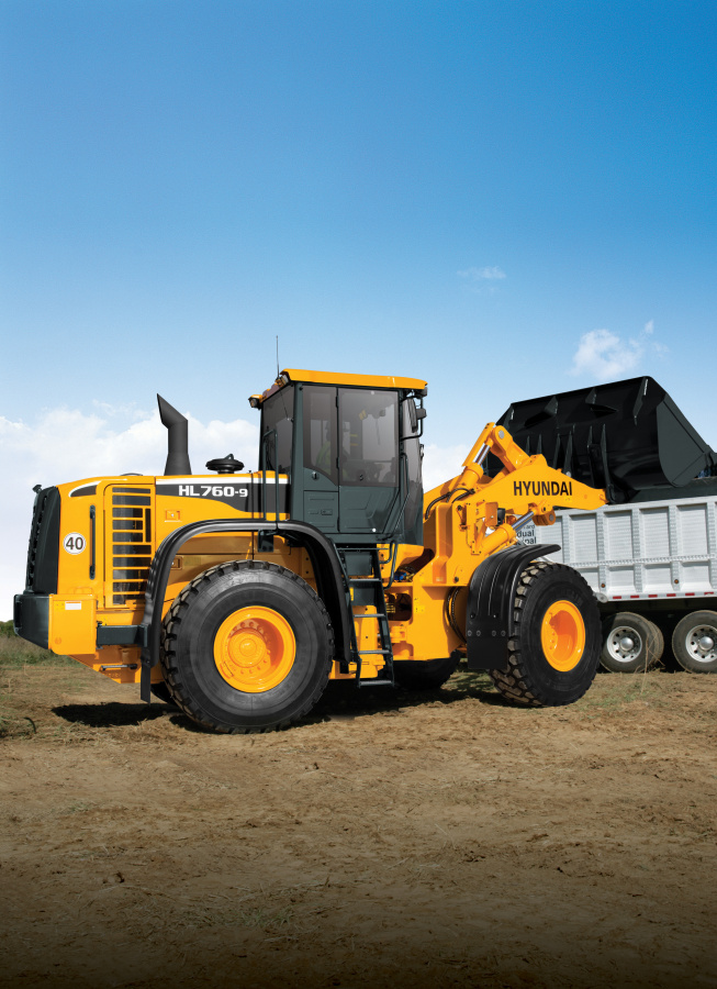 Фронтальный погрузчик Hyundai HL760-9S Hyundai
