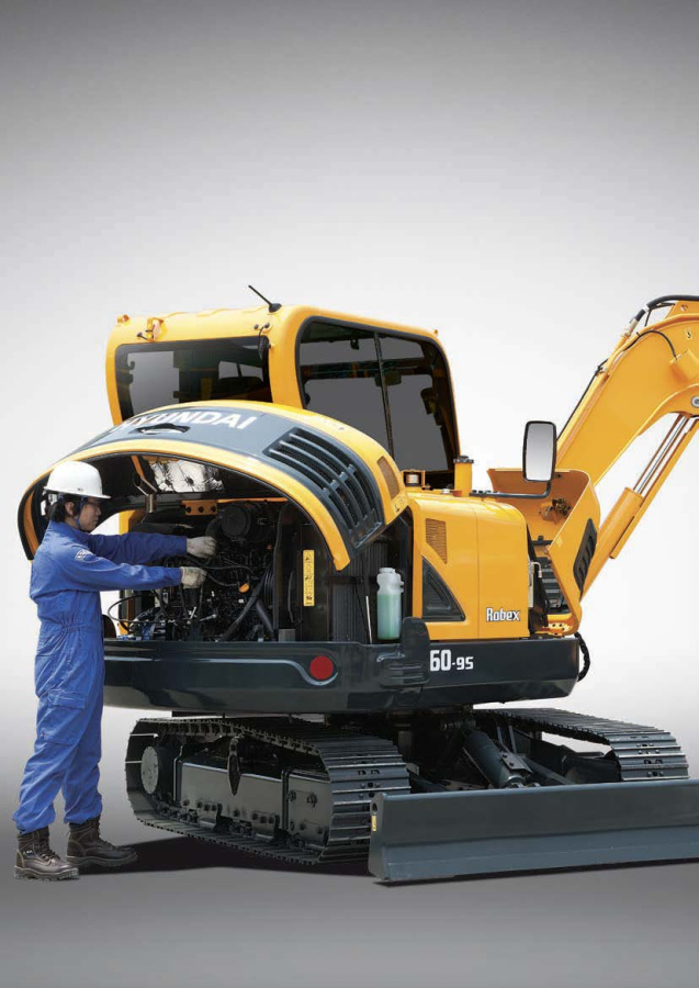 Гусеничный экскаватор Hyundai R60-9S Hyundai