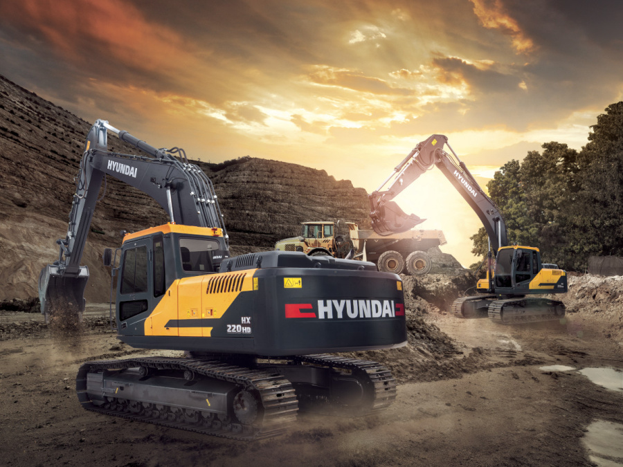 Гусеничный экскаватор Hyundai HX220HD Hyundai