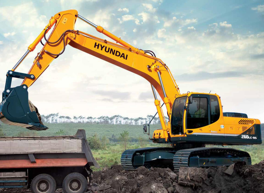 Гусеничный экскаватор Hyundai R260LC-9S Hyundai