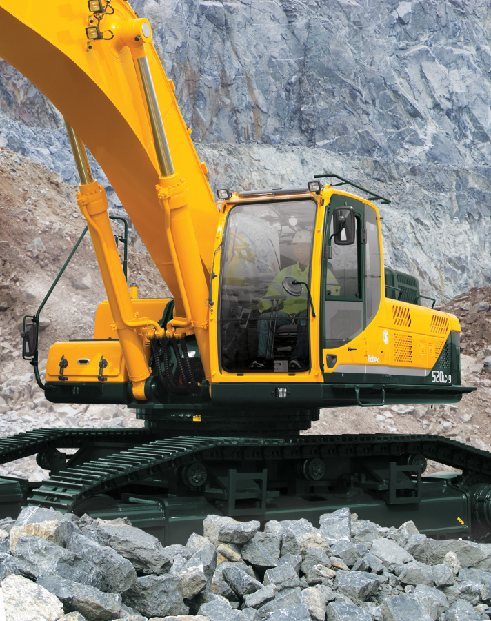 Гусеничный экскаватор Hyundai R520LC-9S Hyundai