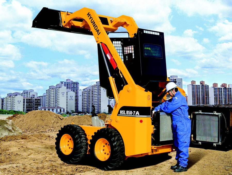 Мини-погрузчик Hyundai HSL850-7A Hyundai