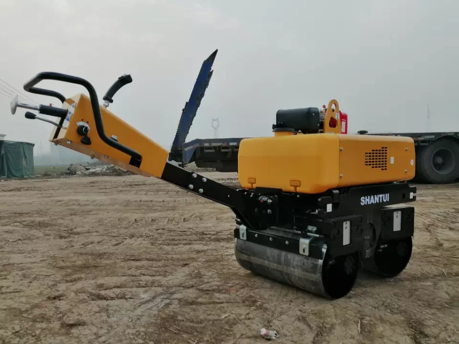 Ручной двухвальцевой виброкаток SRD800L