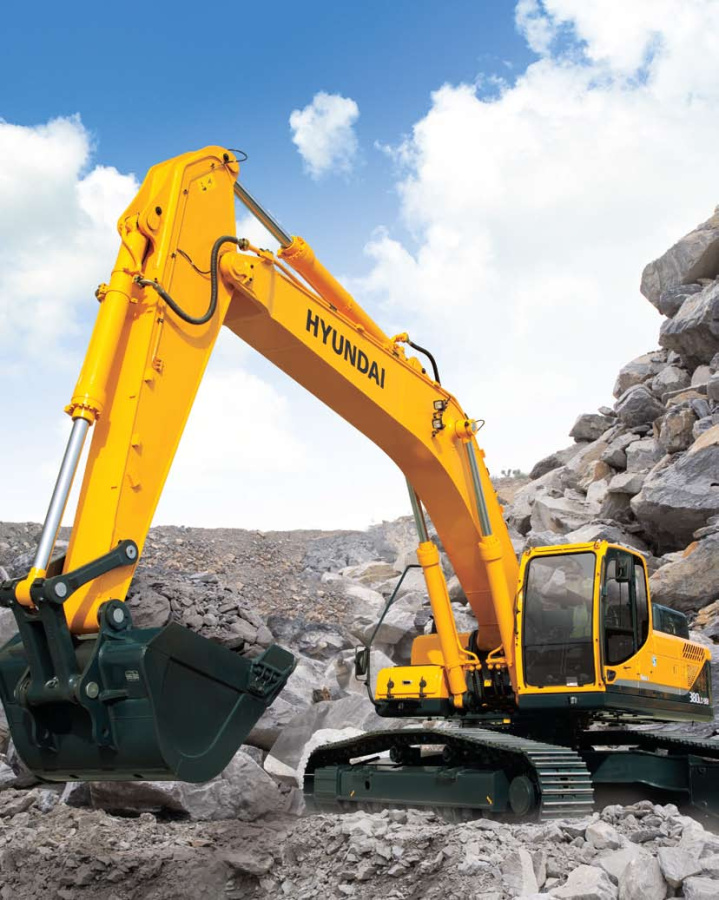 Гусеничный экскаватор Hyundai R380LC-9SH Hyundai
