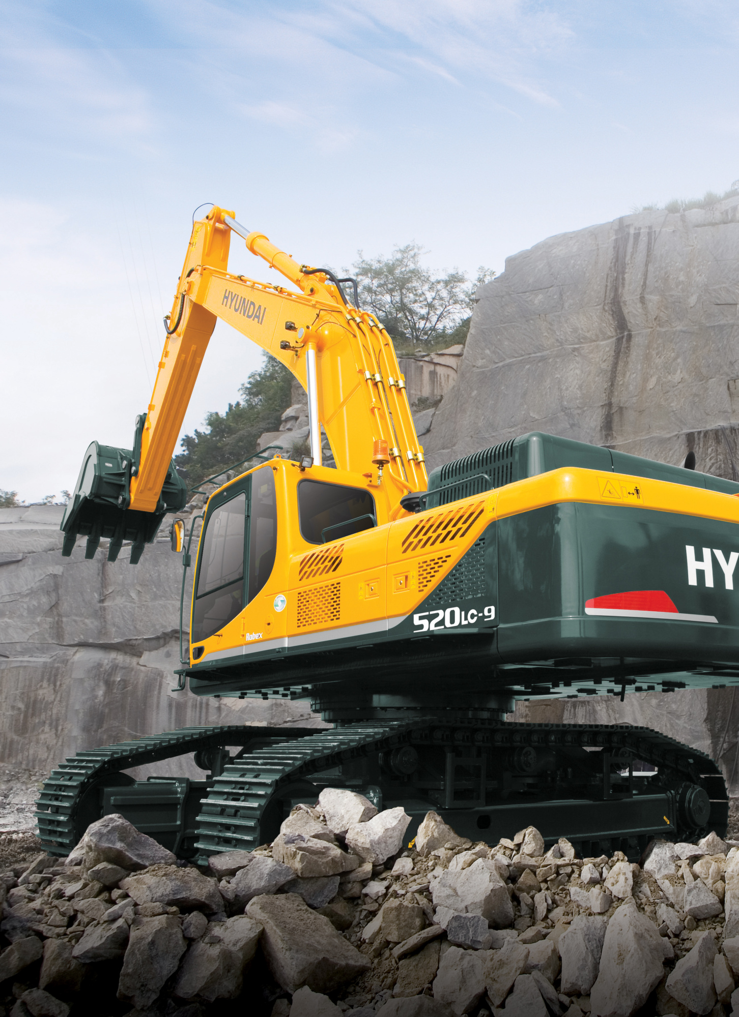 Гусеничный экскаватор Hyundai R520LC-9S Hyundai