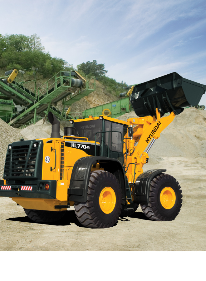 Фронтальный погрузчик Hyundai HL770-9S Hyundai