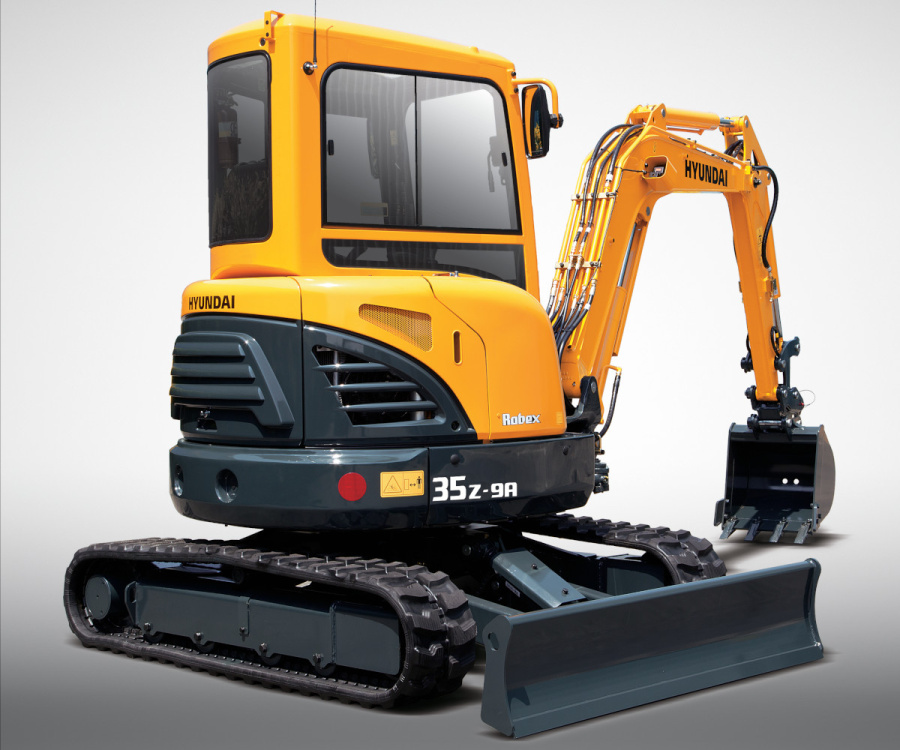 Гусеничный экскаватор Hyundai R35Z-9A Hyundai