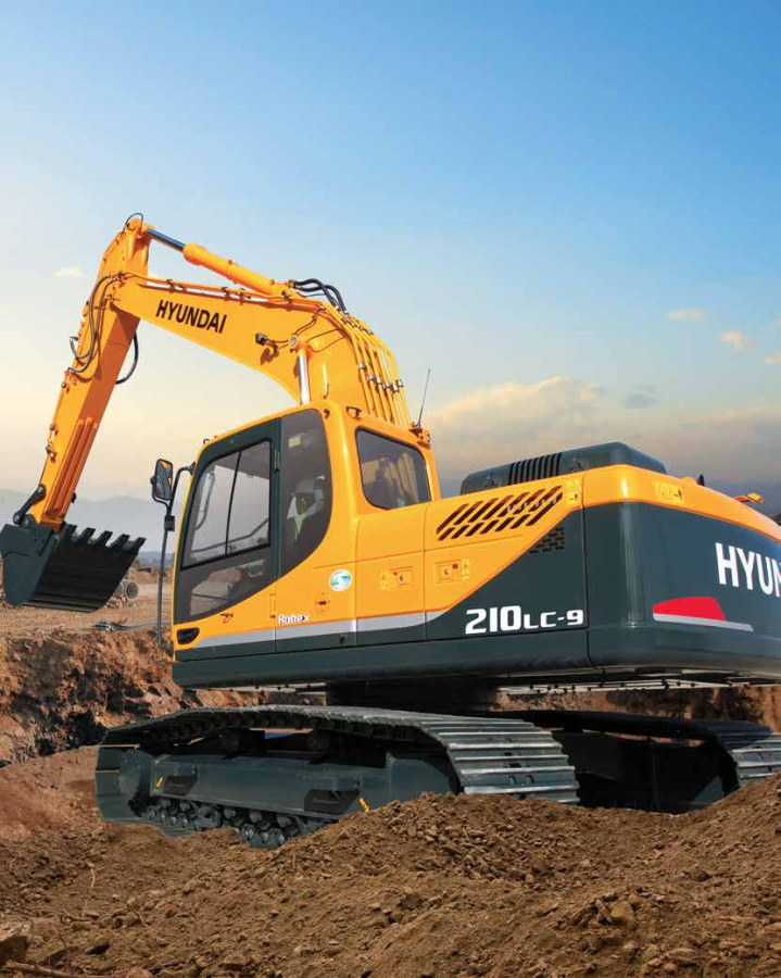 Гусеничный экскаватор Hyundai R210NLC-9 Hyundai