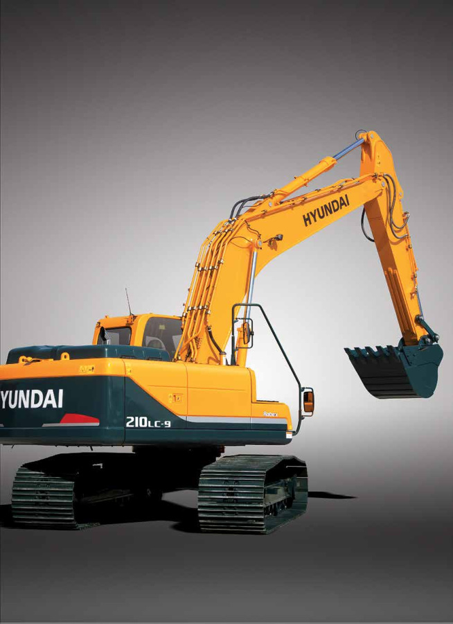 Гусеничный экскаватор Hyundai R210NLC-9 Hyundai