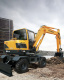 Колесный экскаватор Hyundai R60W-9S Hyundai