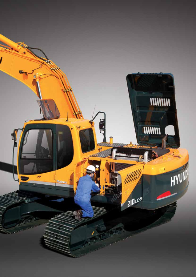 Гусеничный экскаватор Hyundai R210NLC-9 Hyundai
