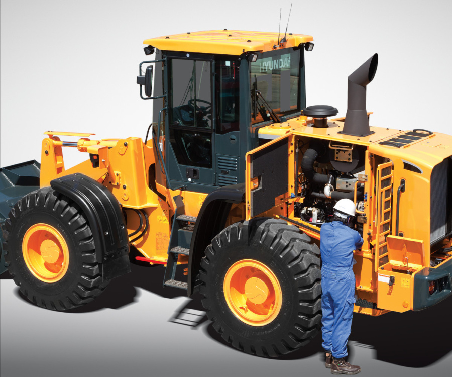Фронтальный погрузчик Hyundai HL740-9 Hyundai