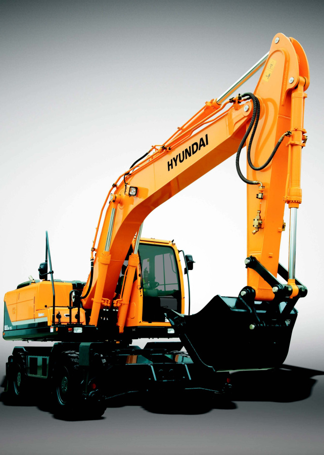 Колесный экскаватор Hyundai R180W-9S Hyundai