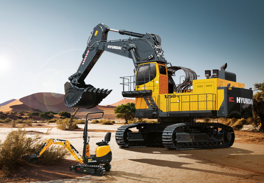 Гусеничный экскаватор Hyundai R1250-9 Hyundai