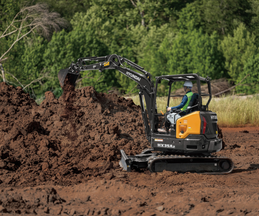 Гусеничный экскаватор Hyundai R35Z-9A Hyundai