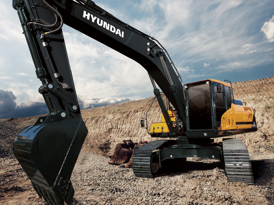 Гусеничный экскаватор Hyundai HX340HD Hyundai
