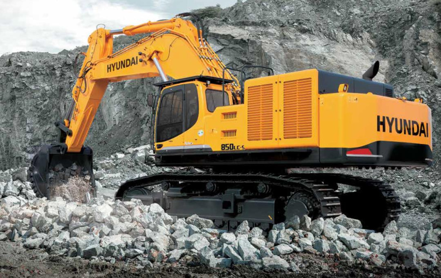 Гусеничный экскаватор Hyundai R850LC-9 Hyundai