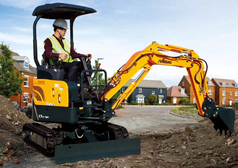 Гусеничный экскаватор Hyundai R17Z-9 Hyundai