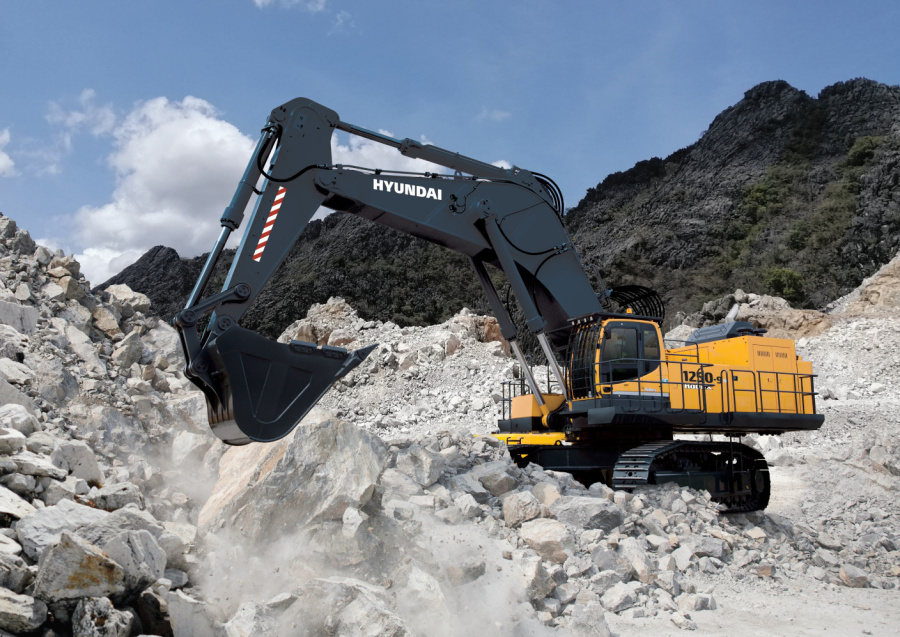 Гусеничный экскаватор Hyundai R1250-9 Hyundai