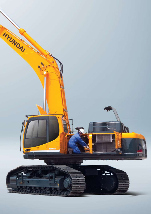 Гусеничный экскаватор Hyundai R520LC-9S Hyundai