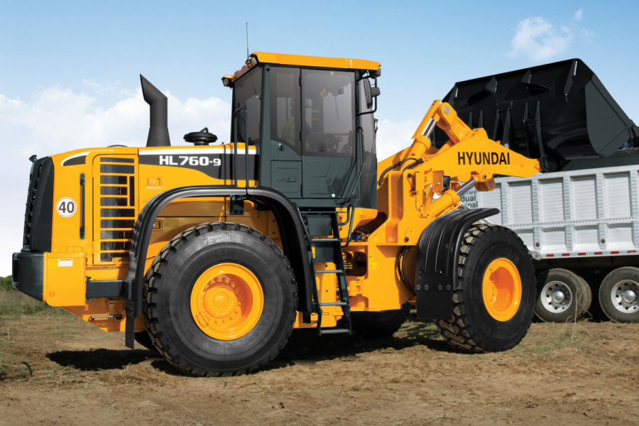 Фронтальный погрузчик Hyundai HL760-9 Hyundai