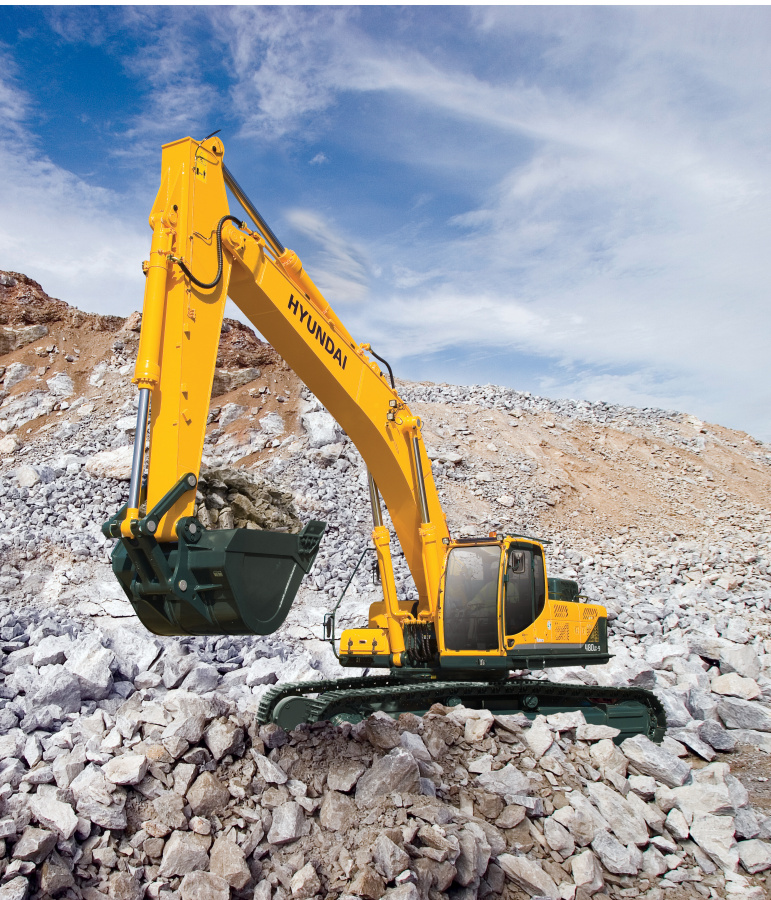 Гусеничный экскаватор Hyundai R480LC-9S Hyundai